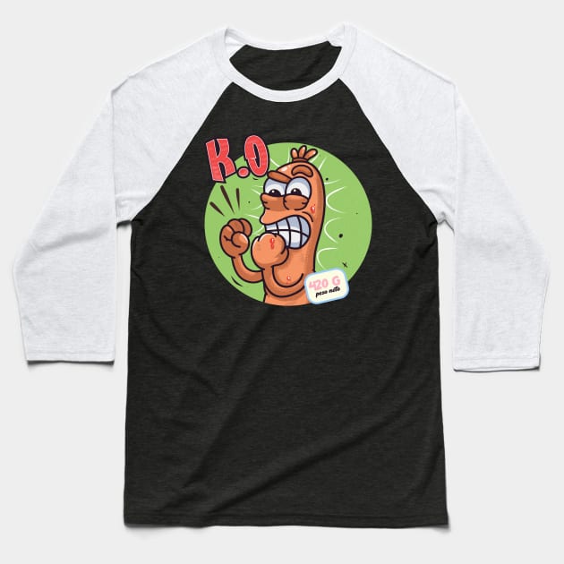 k.o Baseball T-Shirt by El chino musso